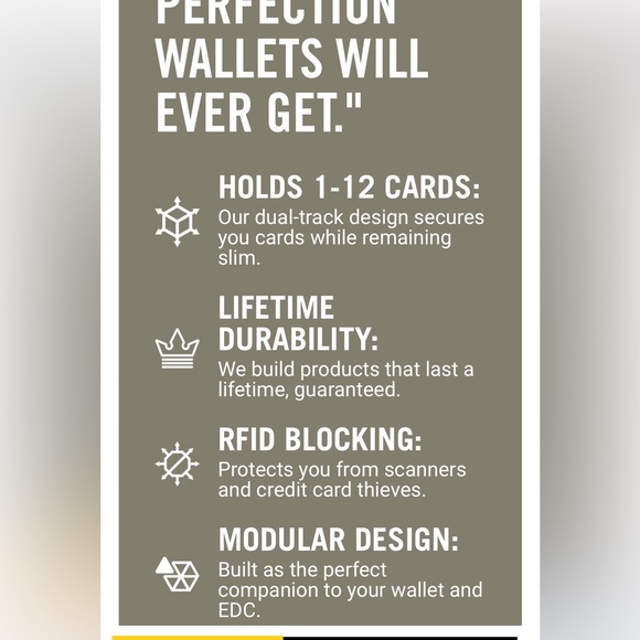 [The Ridge] Slim RFID Blocking Wallet - Picture 7 of 9